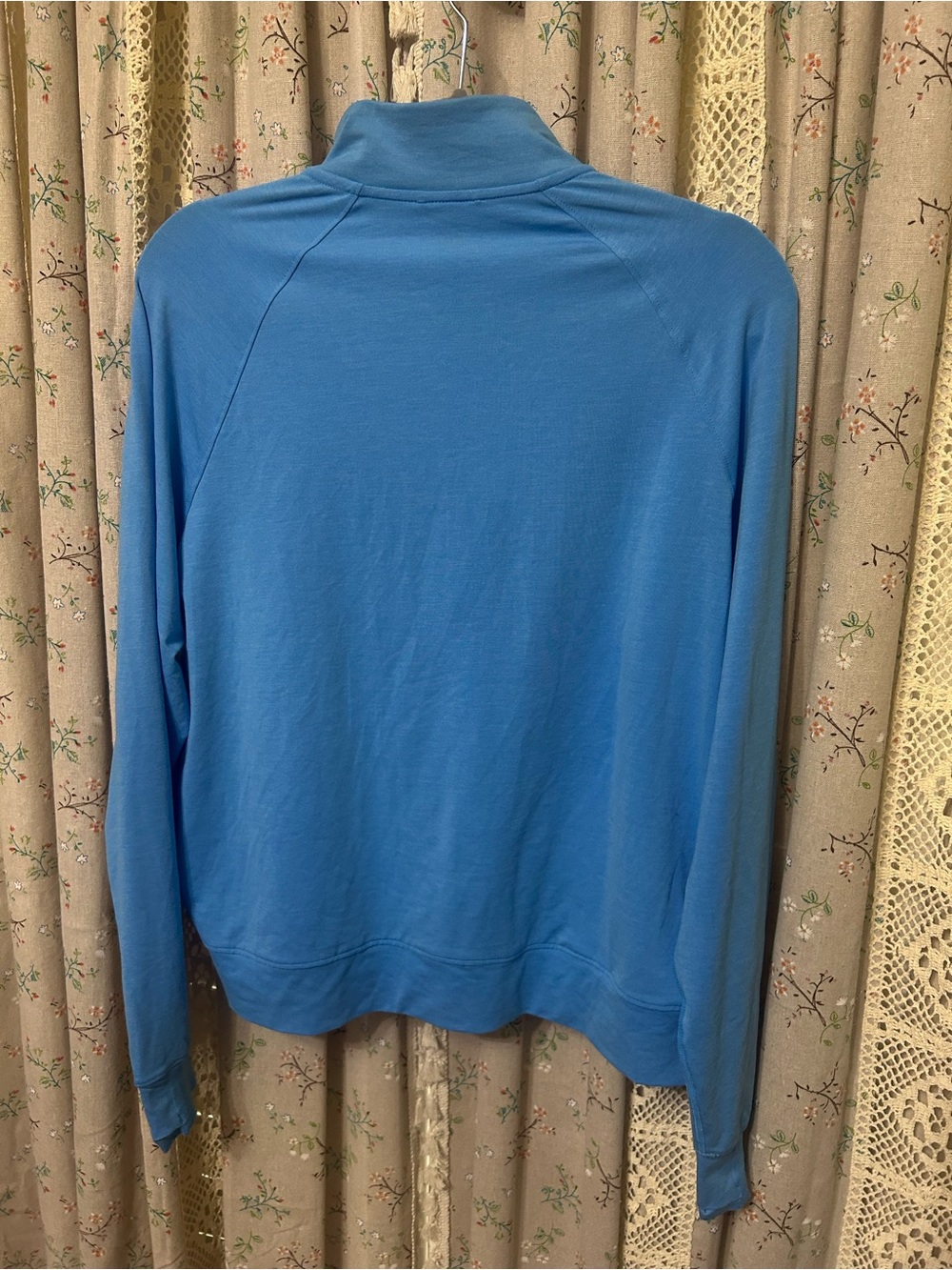 2/$28 REI Co-op Blue Quarter Zip Pullover Mock Neck XL - Picture 6 of 6